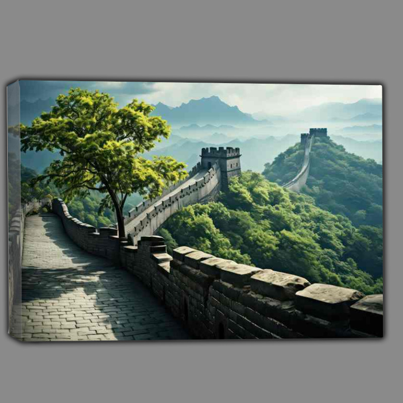 Buy Canvas : (Inside The Great Wall Of China)
