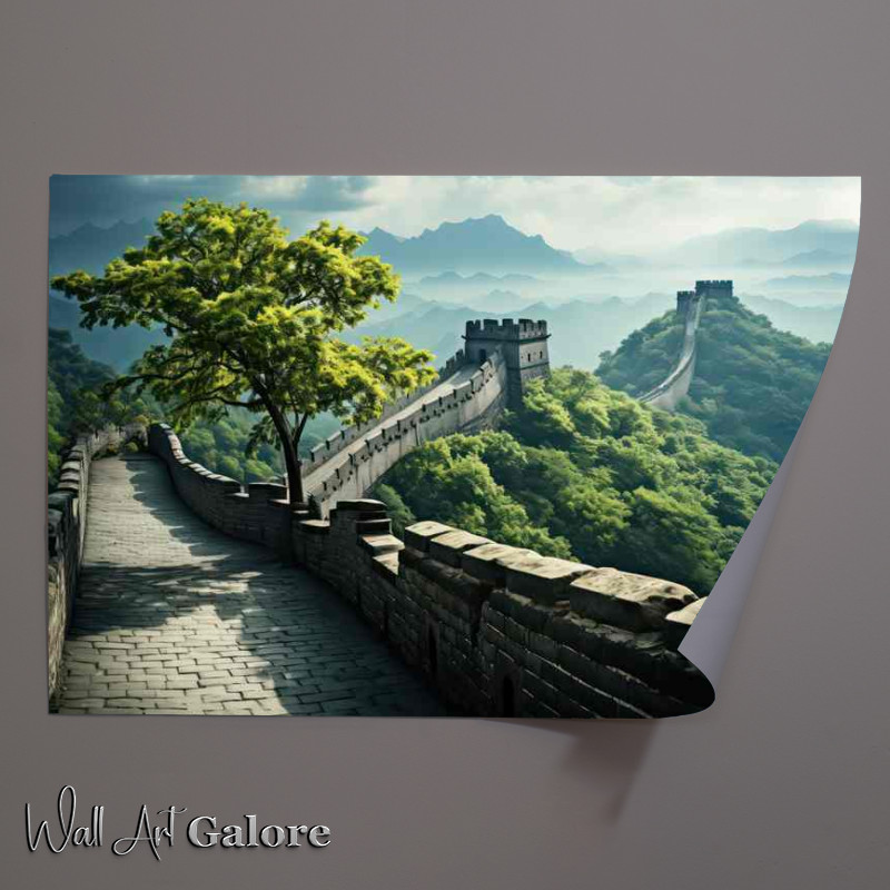 Buy Unframed Poster : (Inside The Great Wall Of China)