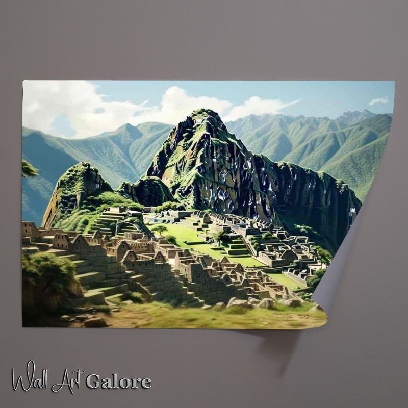 Buy Unframed Poster : (Peruvian Icon Historic Machu Picchu)
