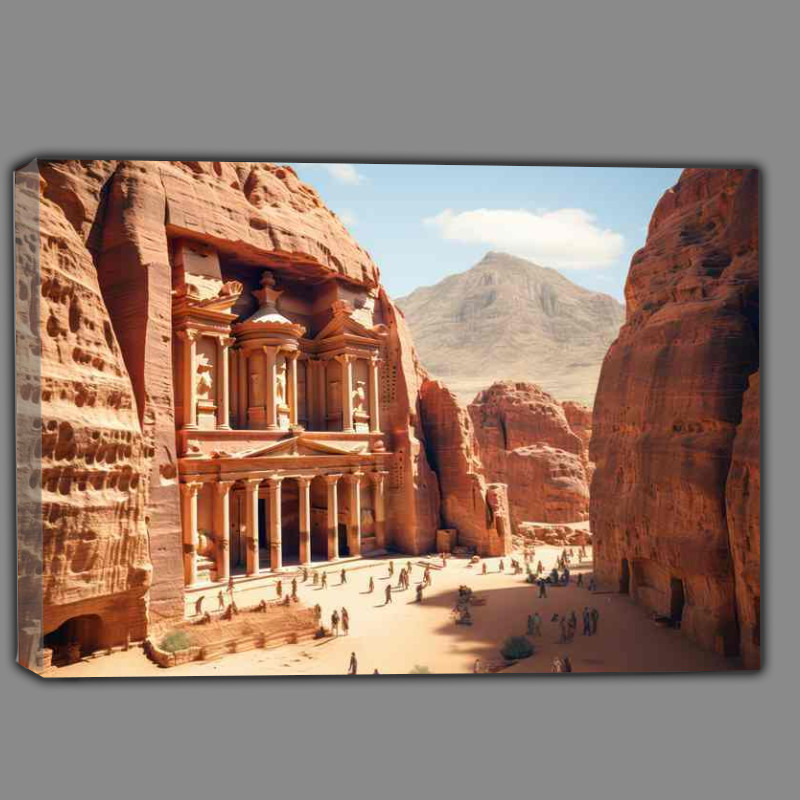 Buy Canvas : (Pretty Petra An Amazing Wonder)