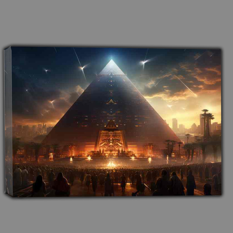 Buy Canvas : (Pyramid Of Light)