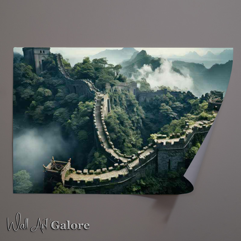 Buy Unframed Poster : (The Great Wall Chinas Treasure)