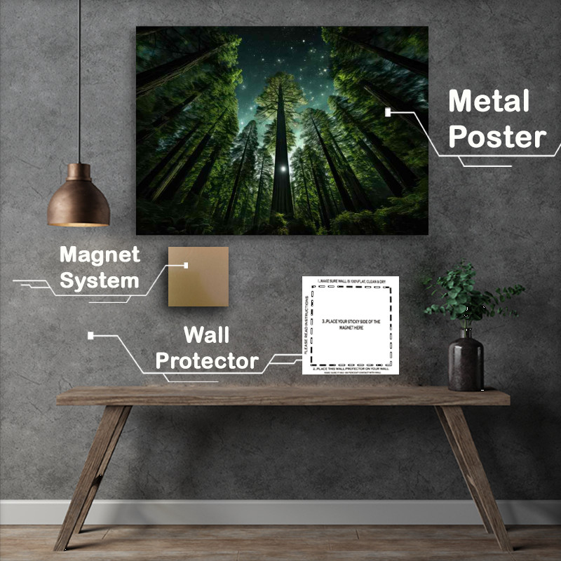 Buy Metal Poster : (Amongst the Tall Trees)
