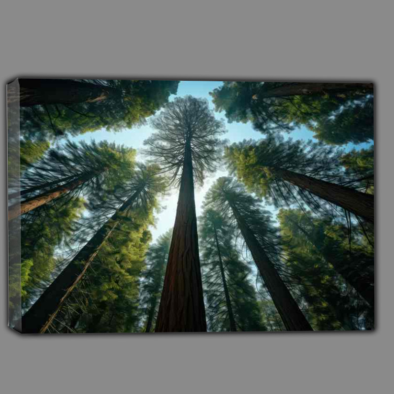 Buy Canvas : (The Calm Tall Trees)