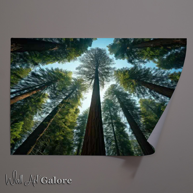 Buy Unframed Poster : (The Calm Tall Trees)