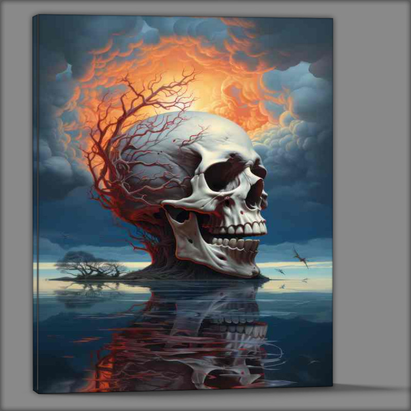 Buy Canvas : (Grinning Grim The Joy in Macabre Tales)