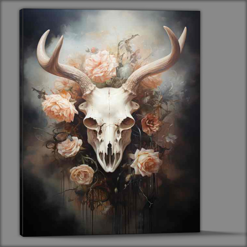 Buy Canvas : (Haunting Hues The Palette of Macabre Art)