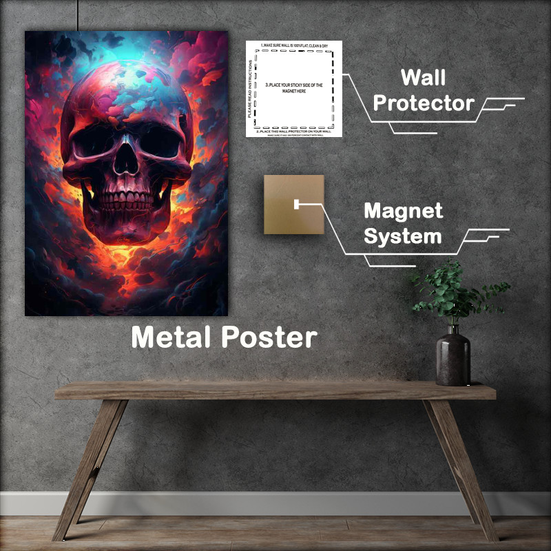 Buy Metal Poster : (Hollow Echoes Speaking with the Dead)