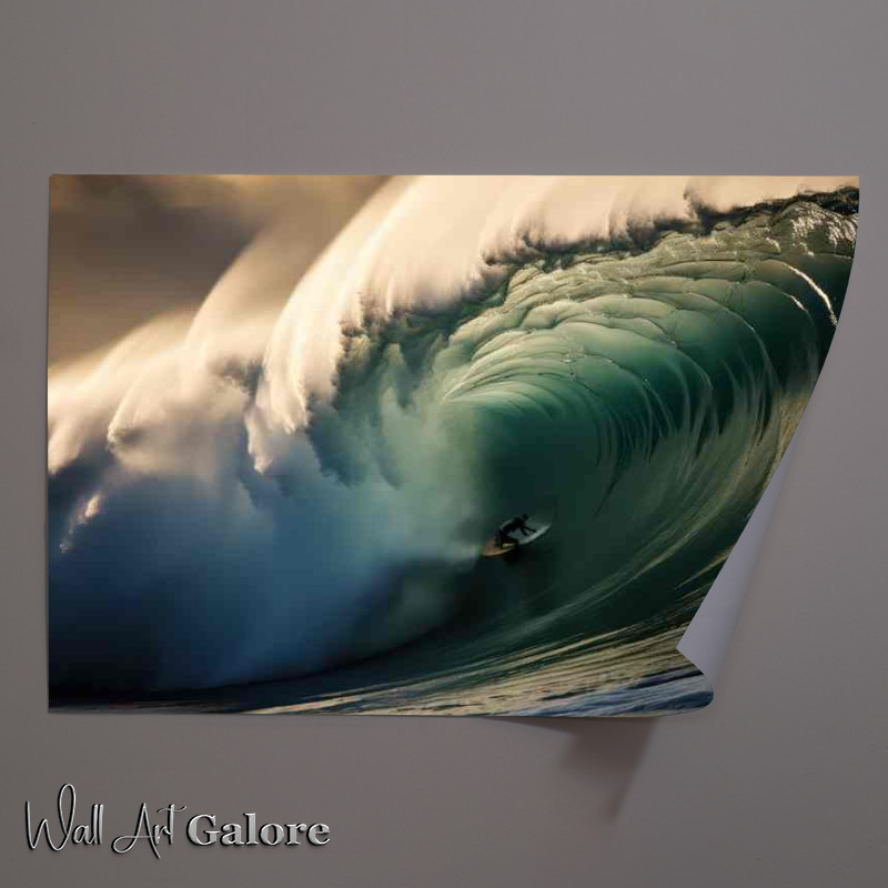 Buy Unframed Poster : (Wave Symphony Natures Mighty Overture)