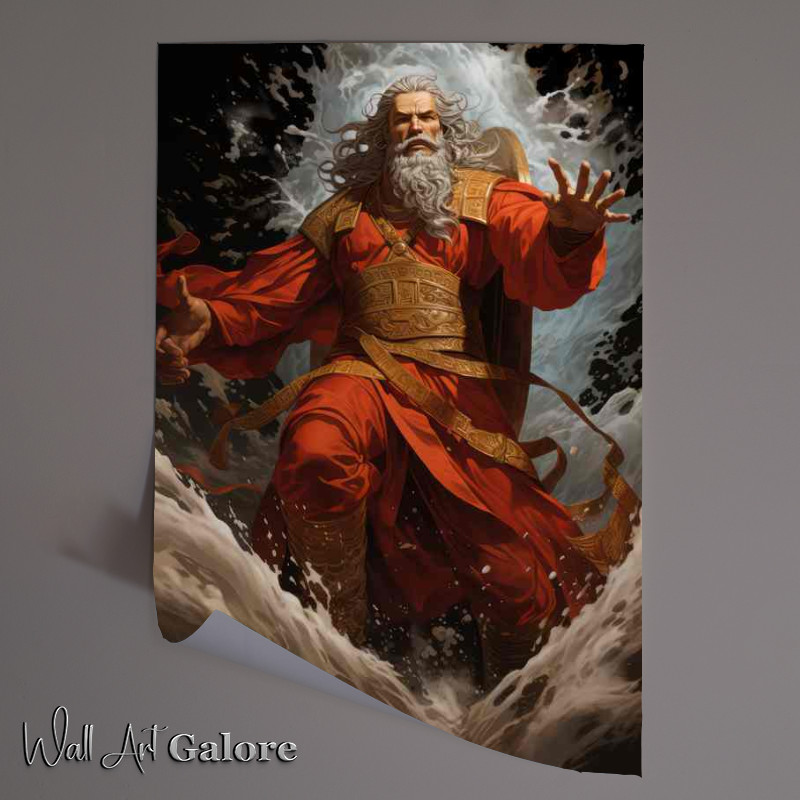 Buy Unframed Poster : (Walking on Water Understanding Jesuss Miraculous Feat)