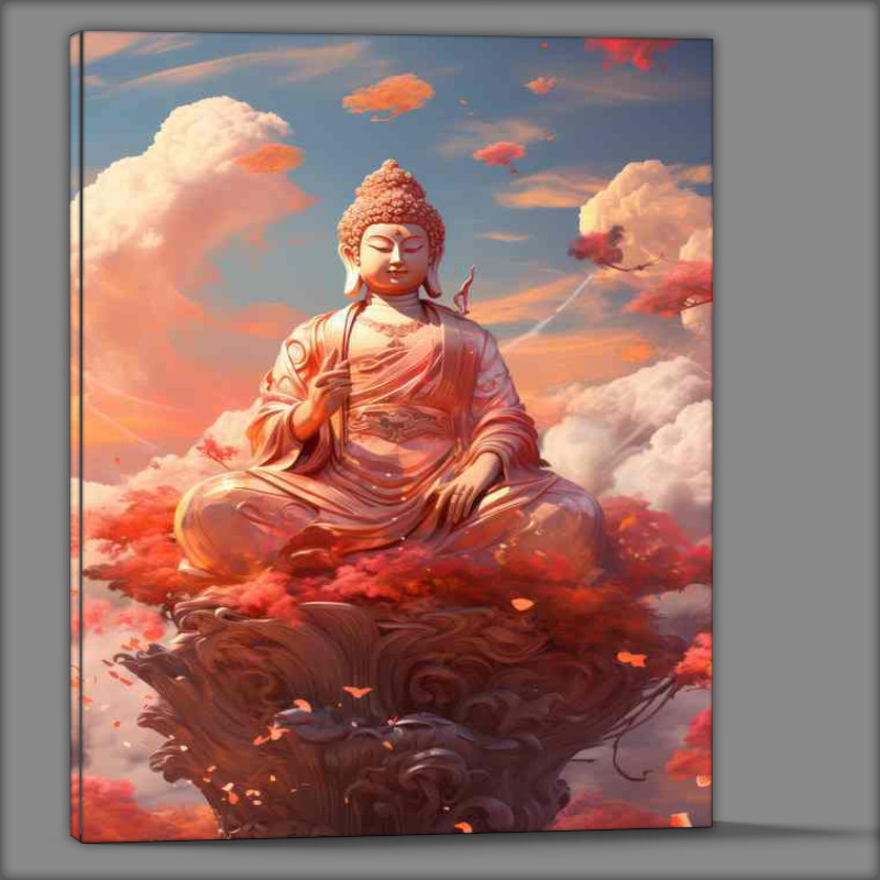 Buy Canvas : (Buddhas Embrace Experiencing the Grace of Enlightenment)