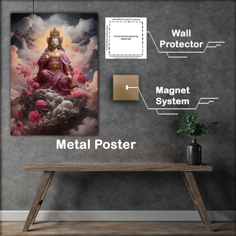 Buy Metal Poster : (Buddhas Lessons on Awakening the Souls True Potential)