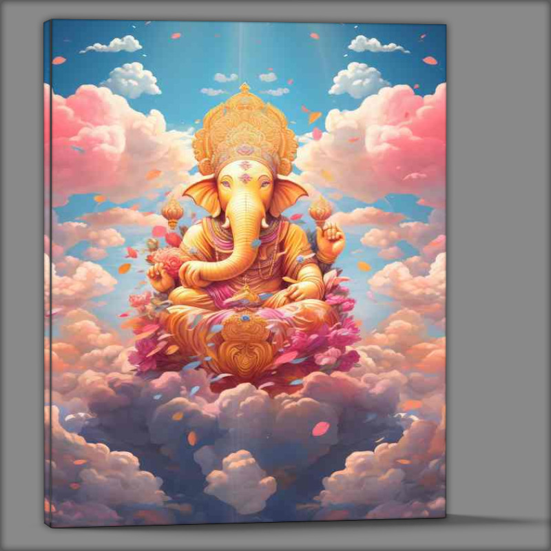Buy Canvas : (Divine Journey Walking the Mystical Path of Buddha)