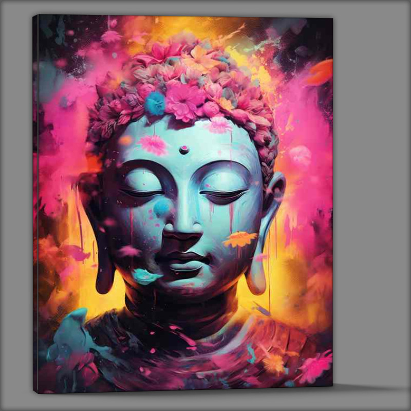 Buy Canvas : (Divine Stillness Mystical Buddhas Peace)