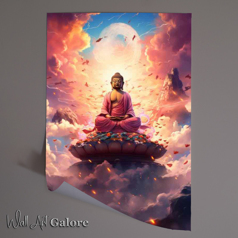 Buy Unframed Poster : (Illuminated Awakening Buddhas Path to Spiritual Bliss)