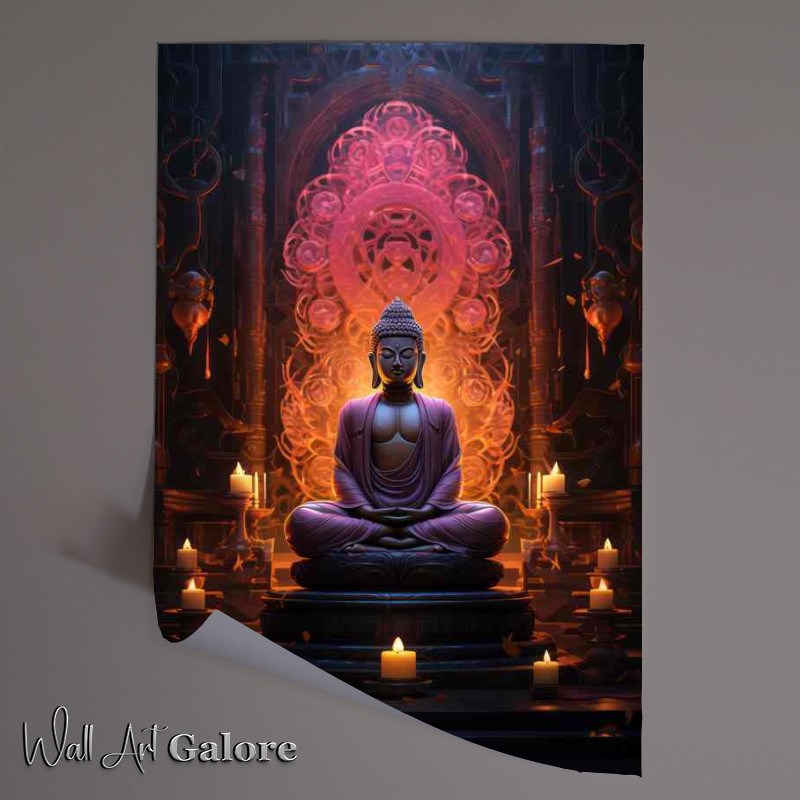 Buy Unframed Poster : (Illuminating the Spirit Buddhas Path to Inner Peace)
