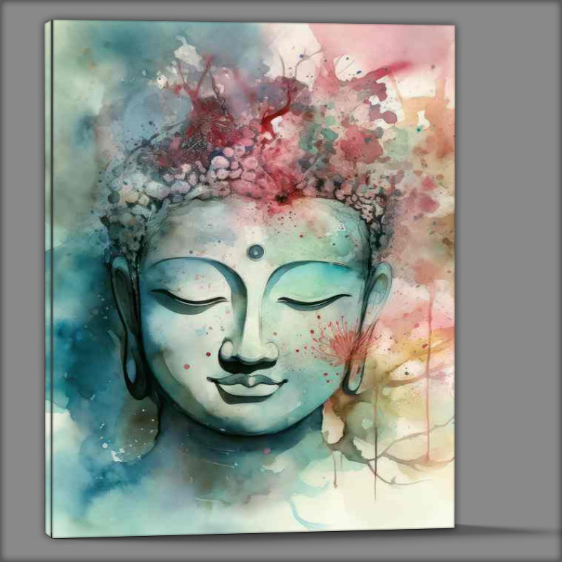 Buy Canvas : (Radiant Stillness The Enlightened Sages Tranquility)