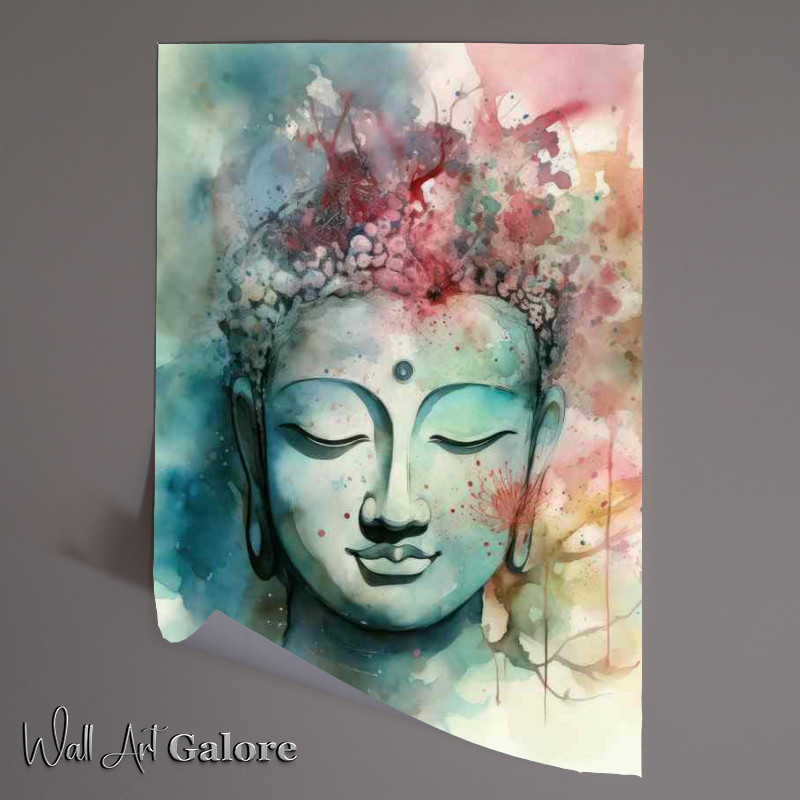 Buy Unframed Poster : (Radiant Stillness The Enlightened Sages Tranquility)