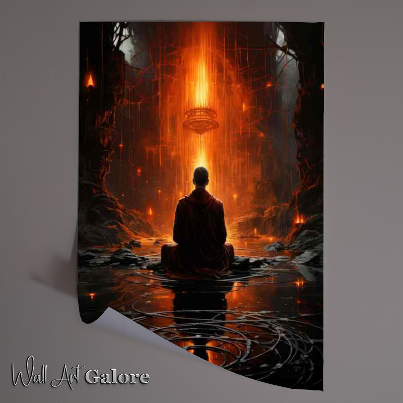 Buy Unframed Poster : (The Essence of Boundless Love in Buddhas Words)