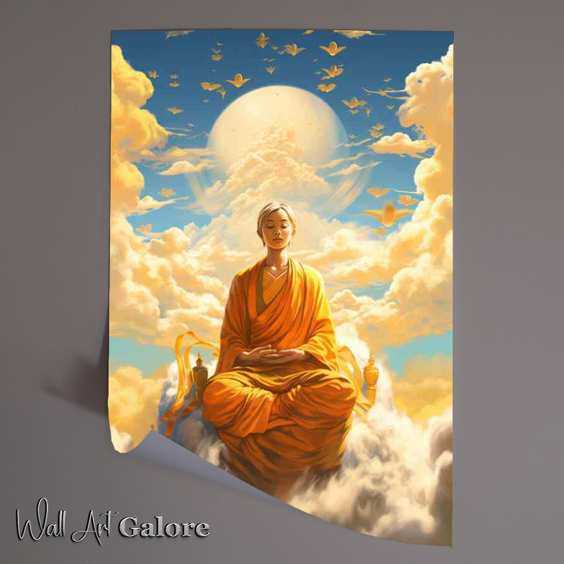 Buy Unframed Poster : (The Power of Meditation Buddhas Secrets to Tranquility)