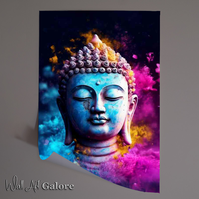 Buy Unframed Poster : (The Transcendent Glow of the Sacred Bodhisattva)