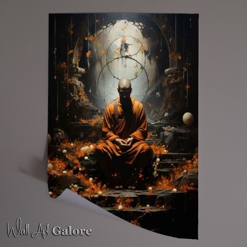 Buy Unframed Poster : (Walking with Buddha A Journey of Spiritual Discovery)