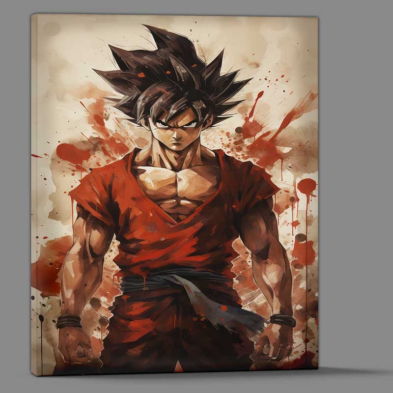 Buy Canvas : (Goku style pop art)