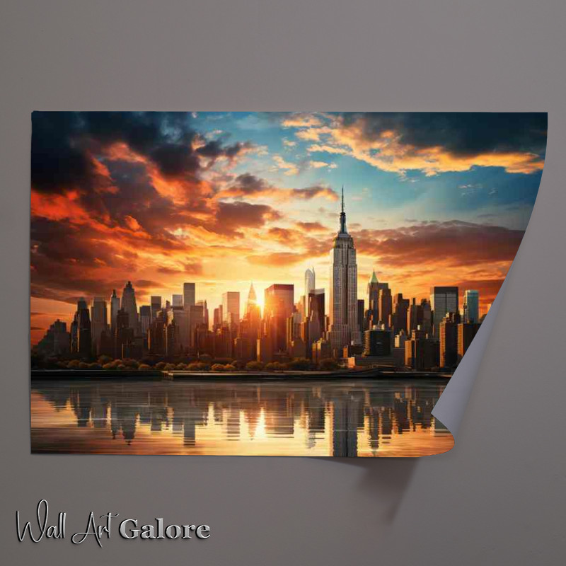 Buy Unframed Poster : (Skylines Rhythms)