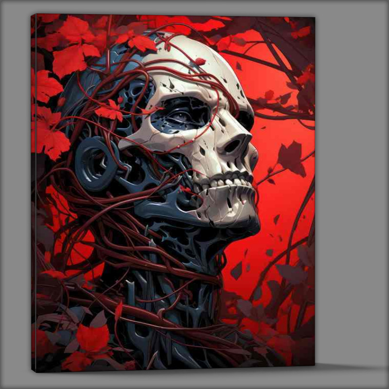 Buy Canvas : (Ominous Oracles Skulls as Predictors)