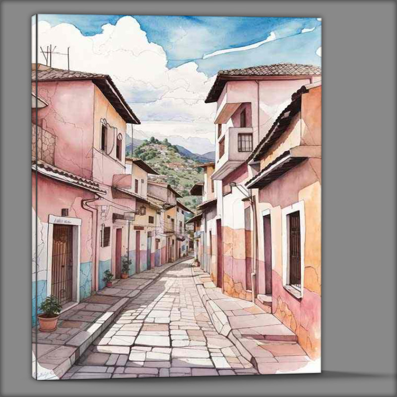 Buy Canvas : (City Corners A Street Scene Showcase)
