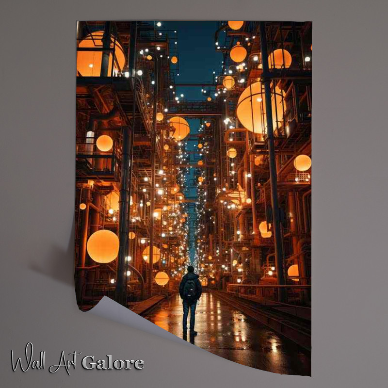 Buy Unframed Poster : (Metropolis Moments Dive into Streets Worldwide)