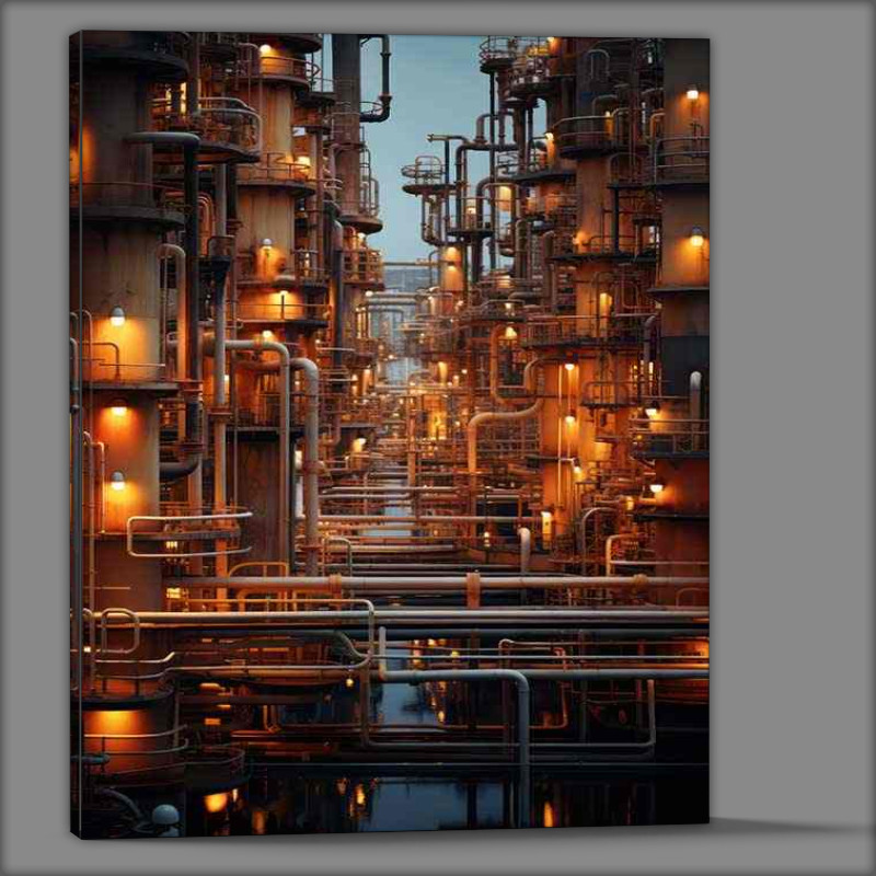 Buy Canvas : (Street Dreams A Visual Cityscape Journey)