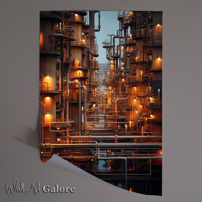 Buy Unframed Poster : (Street Dreams A Visual Cityscape Journey)