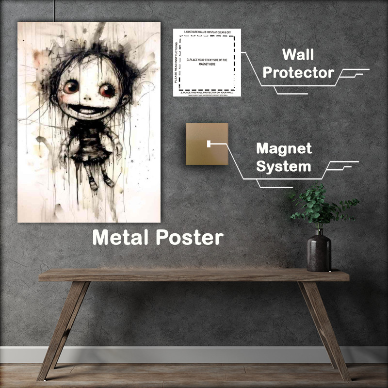 Buy Metal Poster : (Puppet in Purgatory)
