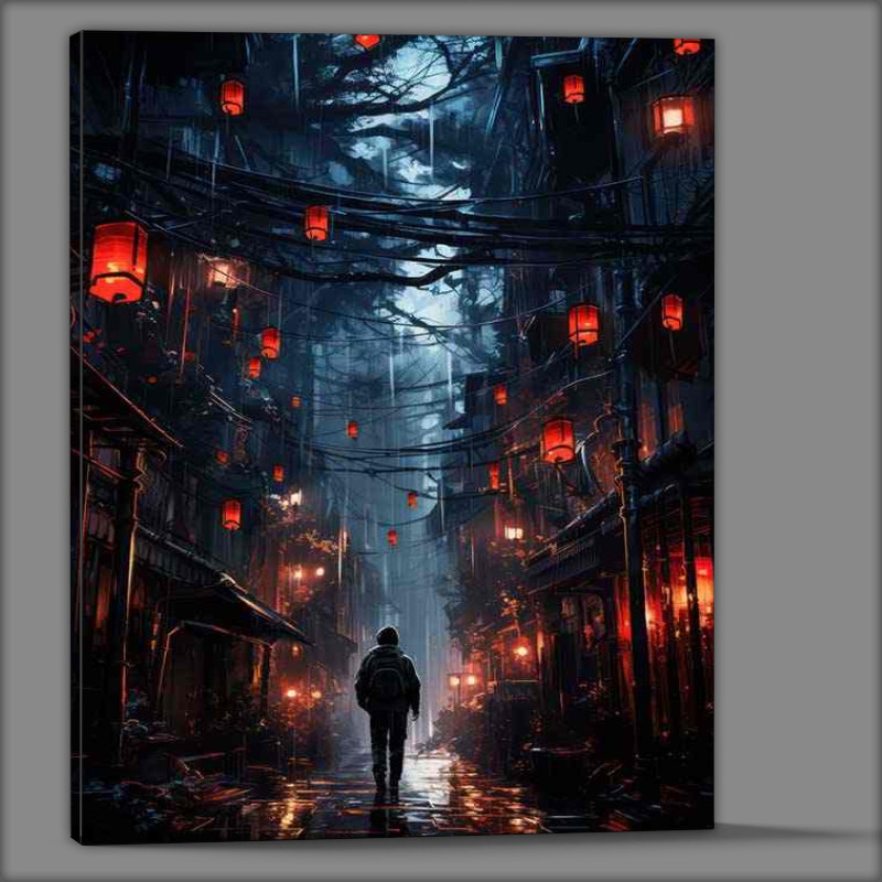 Buy Canvas : (Streets And Skylines A Cityscape Collection)