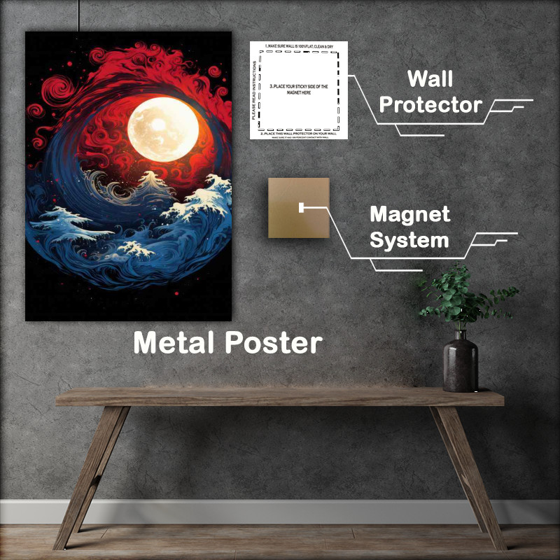 Buy Metal Poster : (The Essence of Non Representational Art)