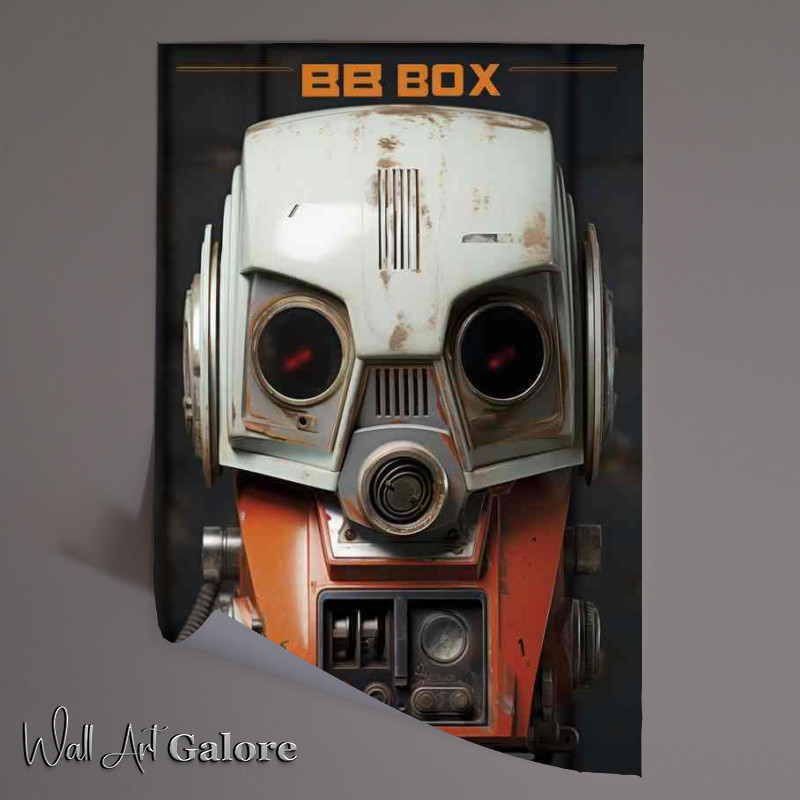 Buy Unframed Poster : (Abstract Automation Cybernetic Faces)
