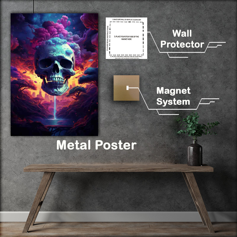Buy Metal Poster : (Serenades of the Skull Dark Poems)
