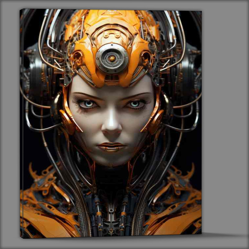 Buy Canvas : (Automated Artistry Abstract Faces)