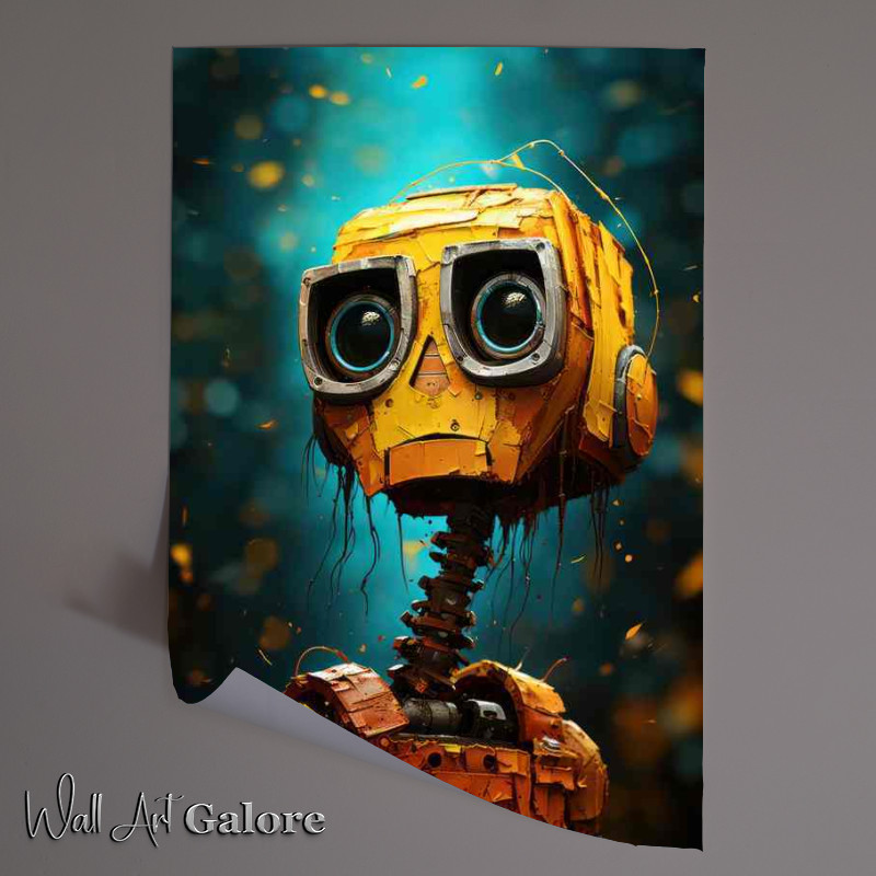 Buy Unframed Poster : (Automated Illusions Abstract Faces)