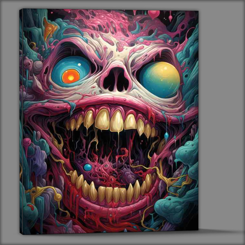 Buy Canvas : (Ephemeral Expressions Faces in Abstraction)