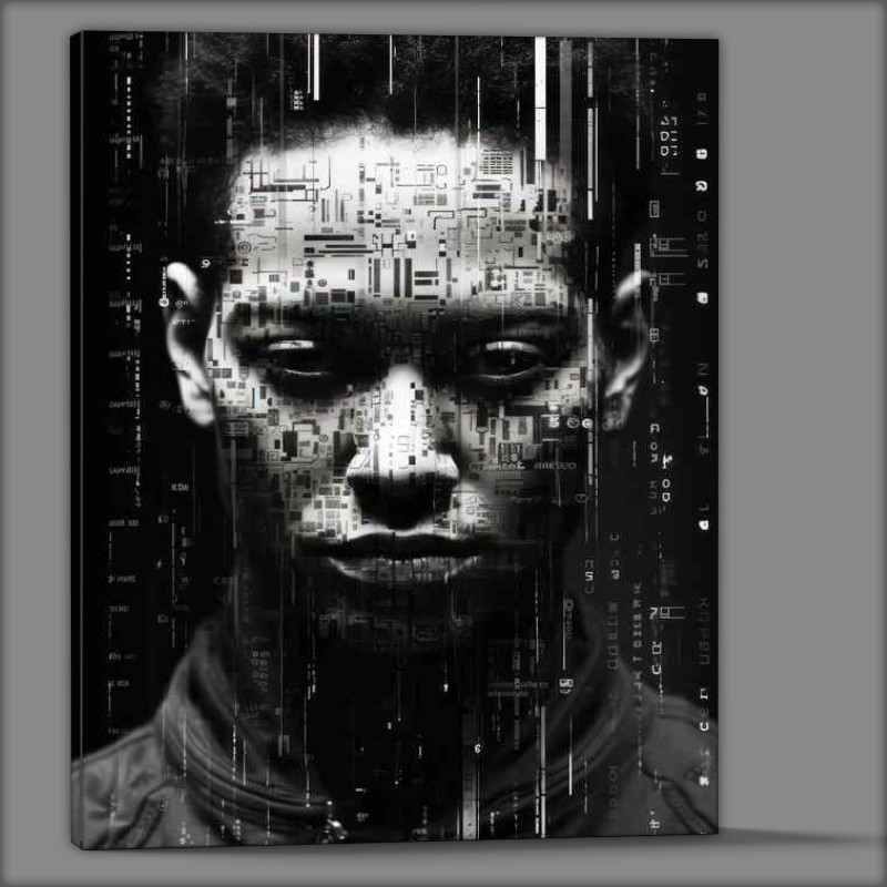 Buy Canvas : (Fragmented Identity Abstract s)