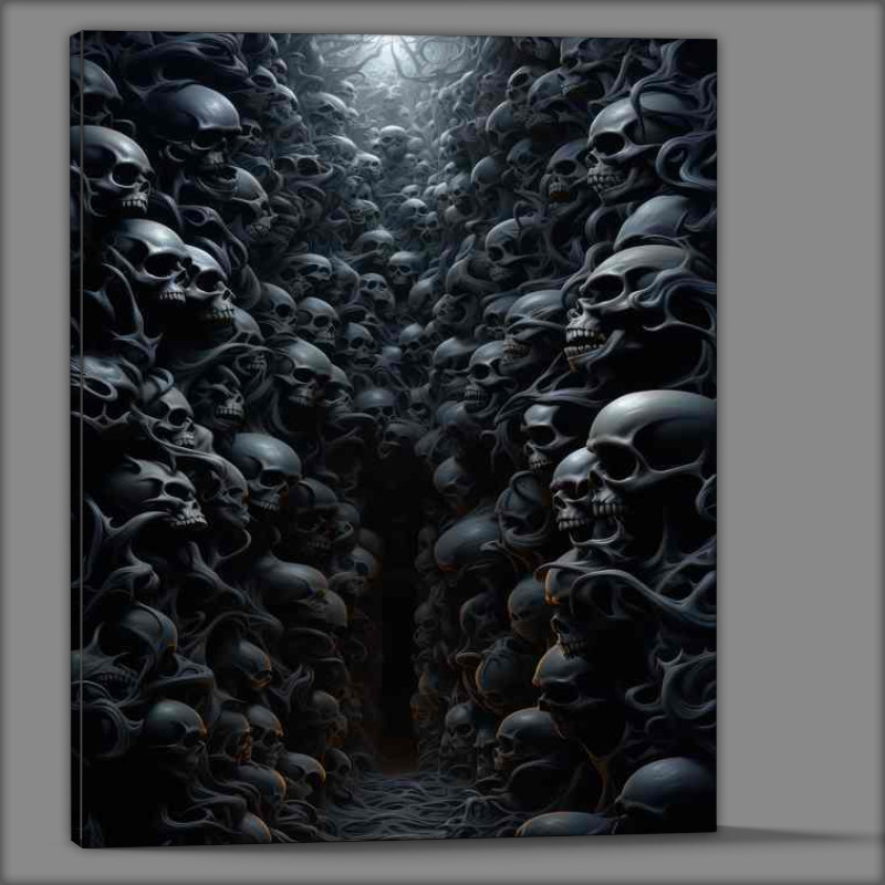 Buy Canvas : (Shadows and Skulls Midnight Tales)