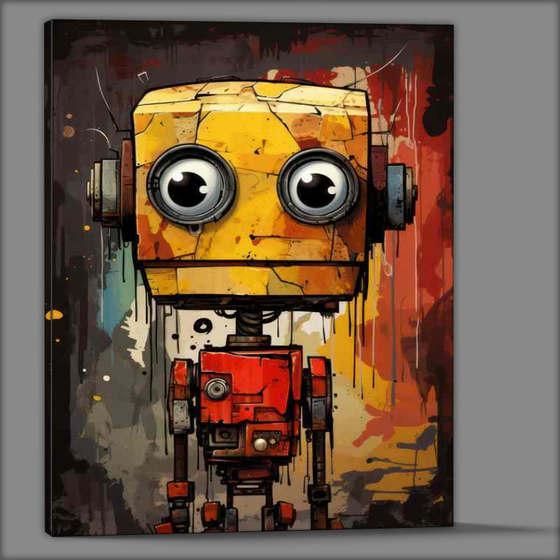 Buy Canvas : (Mechanical Marvels Abstract Faces)