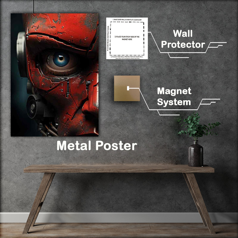 Buy Metal Poster : (nvisible Features Abstract ure)
