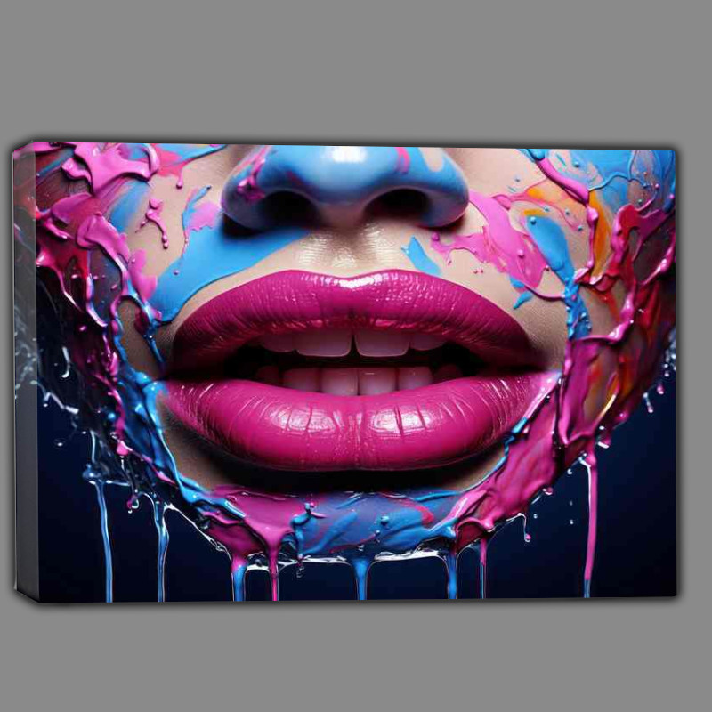 Buy Canvas : (Mystique Visage A Study in Abstract Faces)