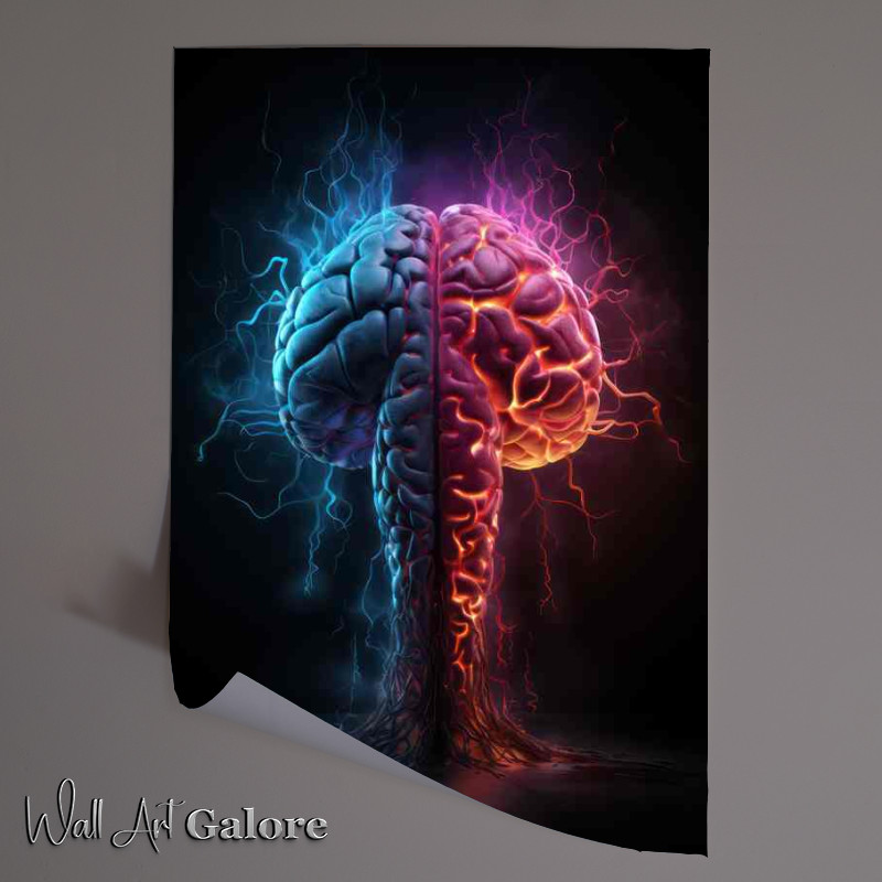 Buy Unframed Poster : (Abstract Color Brilliance The Power of Shape and Hue)