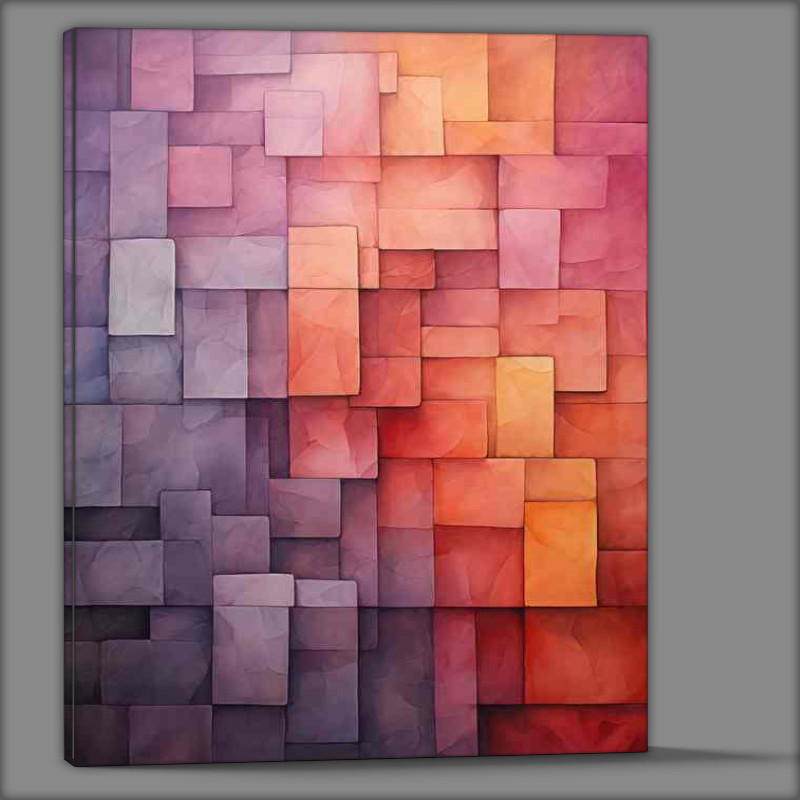 Buy Canvas : (Abstract Color Explorations Nice Pastel Colours)