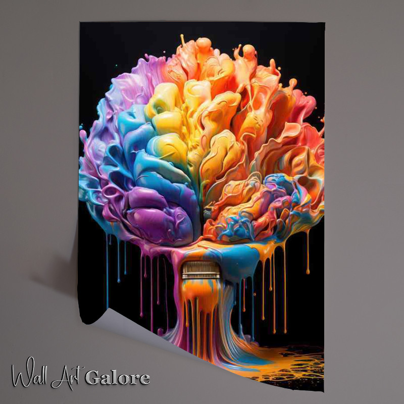 Buy Unframed Poster : (Abstract Color Inspirations Just Mind Blowing)