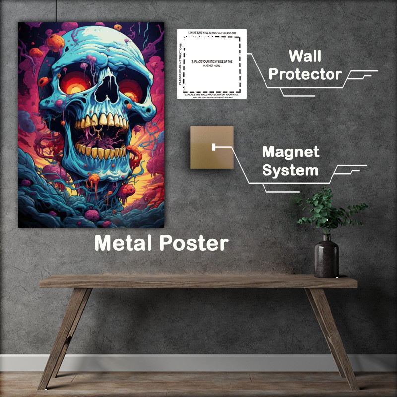 Buy Metal Poster : (Skeleton Secrets Unraveling the Dead's Stories)